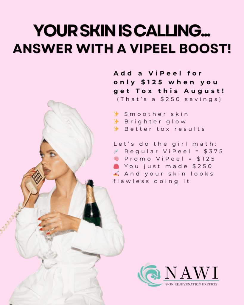 ViPeel Chemical Peel Promotion for August at NAWI, Naples, FL